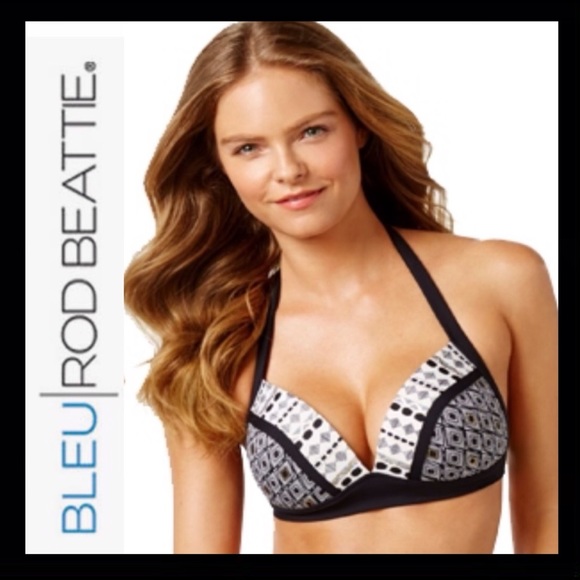 Bleu|Rod Beattie All in the Mix Bikini Top - Picture 1 of 7